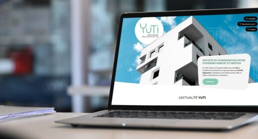 Mise en ligne du site Yuti