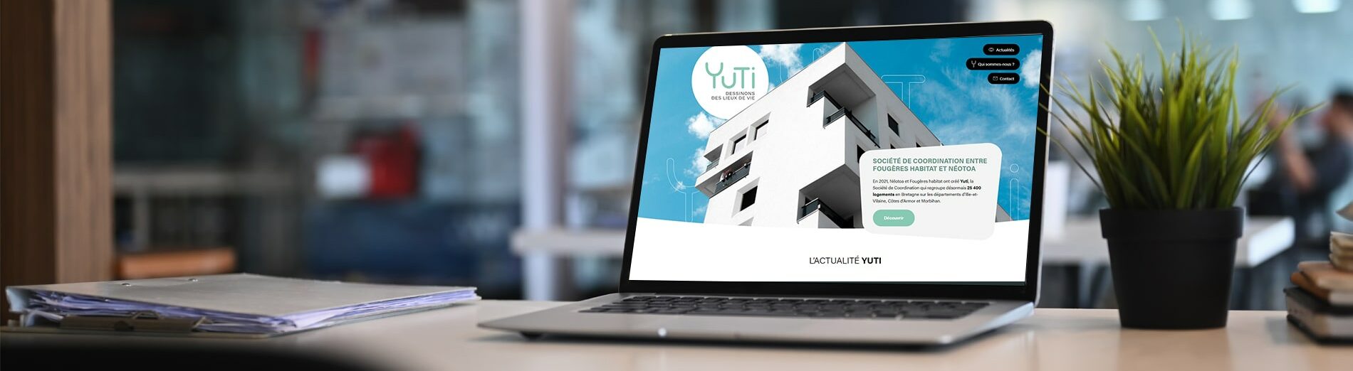 Mise en ligne du site Yuti